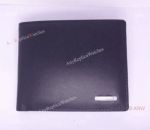 Montblanc Black Leather Short Wallet Mont Blanc Replica Wallet